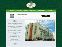 Tablet Screenshot of kiulap-plaza-hotel.com